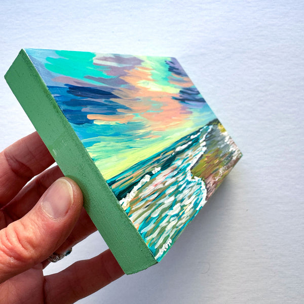 Rainbow Sunrise - Original Painting