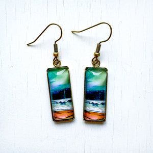 Storm Sky IV Bar Earrings