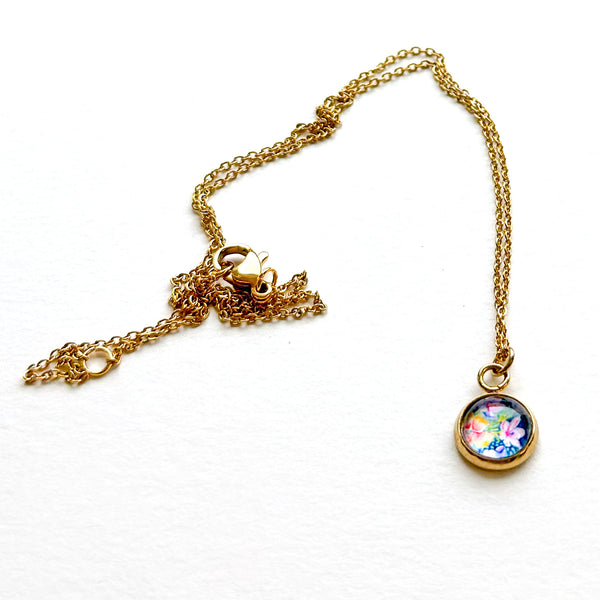 Dainty Necklace - Summer Floral