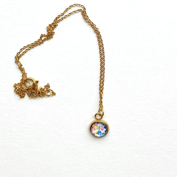 Dainty Necklace - Summer Floral