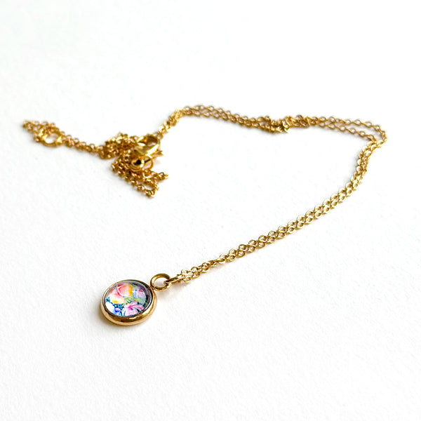 Dainty Necklace - Summer Floral