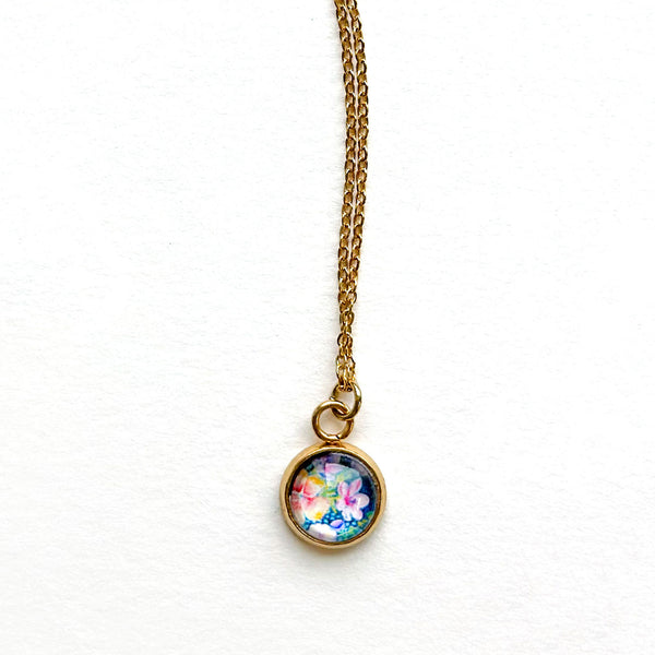 Dainty Necklace - Summer Floral