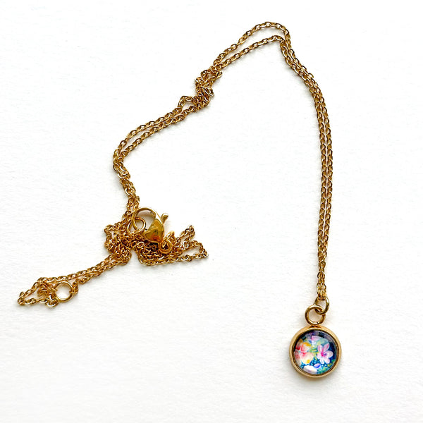 Dainty Necklace - Summer Floral