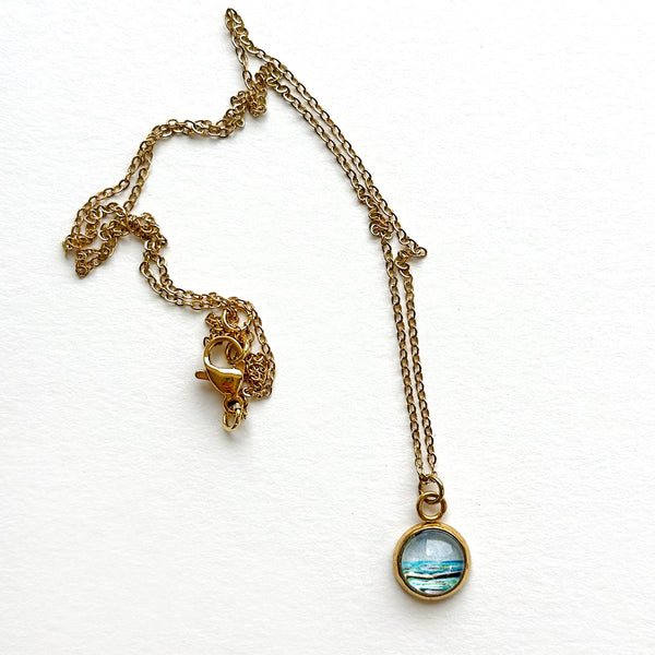 Dainty Necklace - Summer Ocean