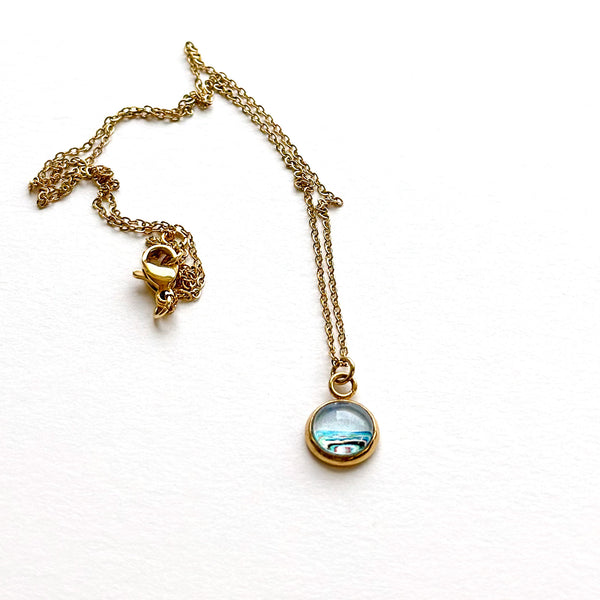 Dainty Necklace - Summer Ocean