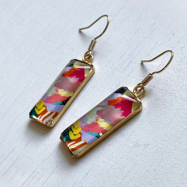 The Wizard II Bar Earrings