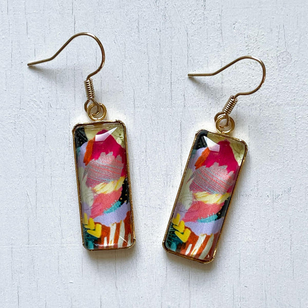 The Wizard II Bar Earrings