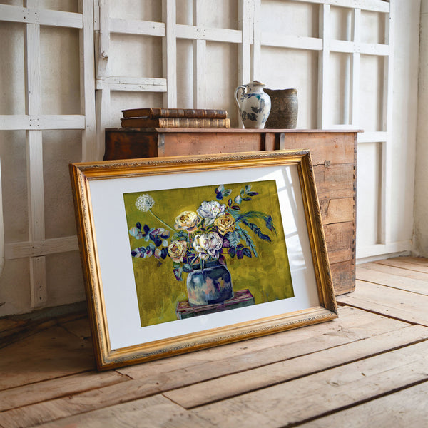 Vintage Floral - Large Print