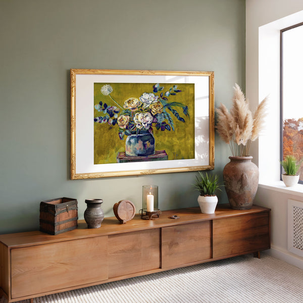 Vintage Floral - Large Print