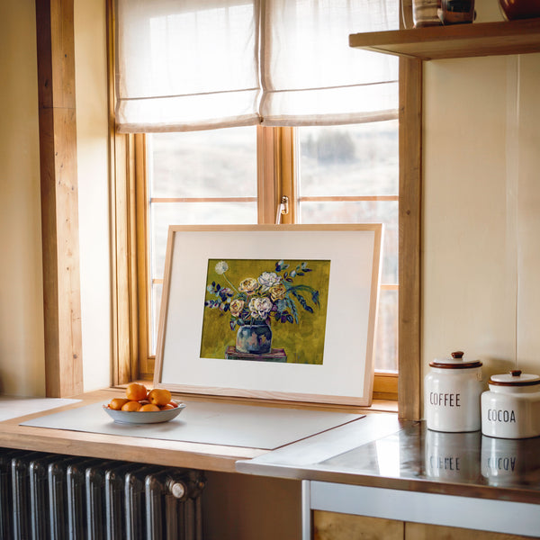 Vintage Floral - Large Print