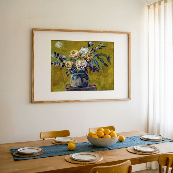 Vintage Floral - Large Print