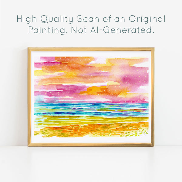 Watercolor Ocean IV