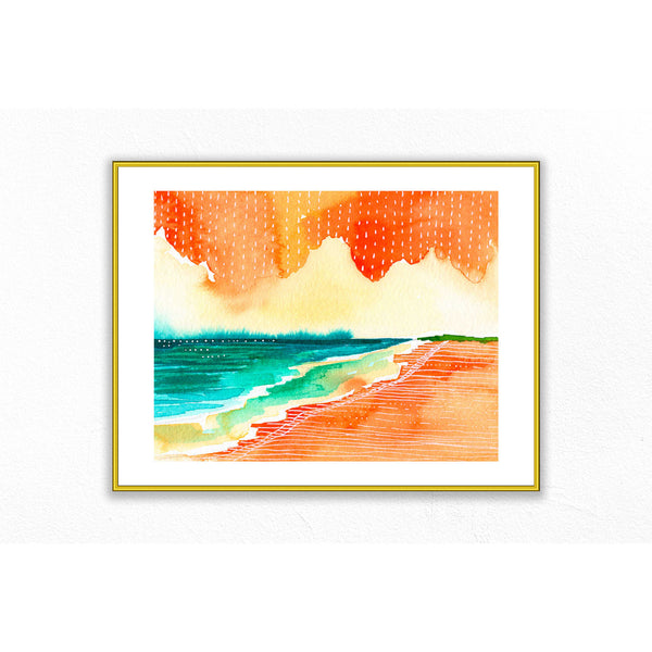 Abstract Seascape III - Large Print