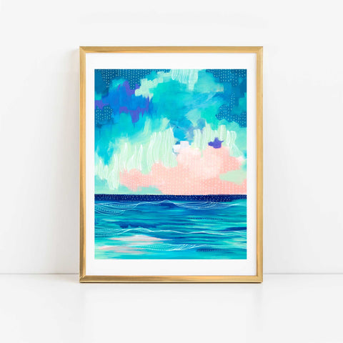 Abstract Seascape X