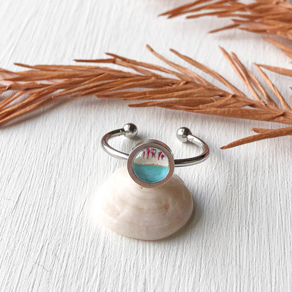 April Showers - Adjustable Tiny Ring
