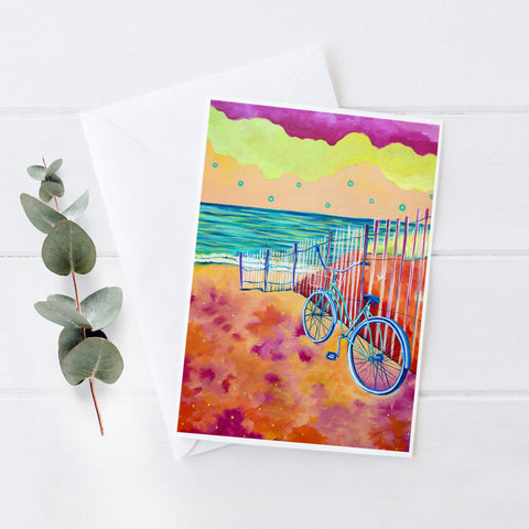 Calm Seas and Cruiser - 5x7 Notecard