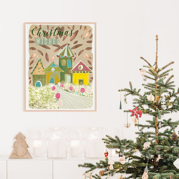 Christmas Wishes - Art Print