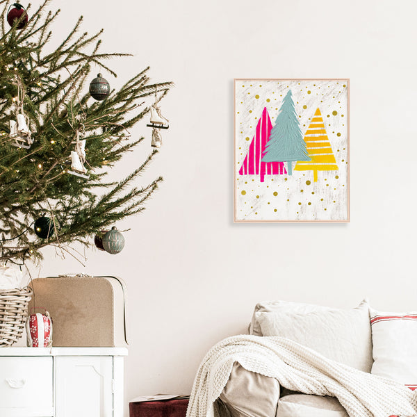 Christmas Trees - Art Print