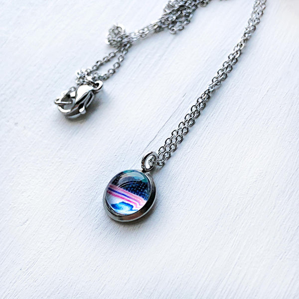 Dainty Necklace - Graphic Seascape II
