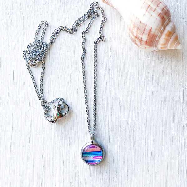 Dainty Necklace - Graphic Seascape III