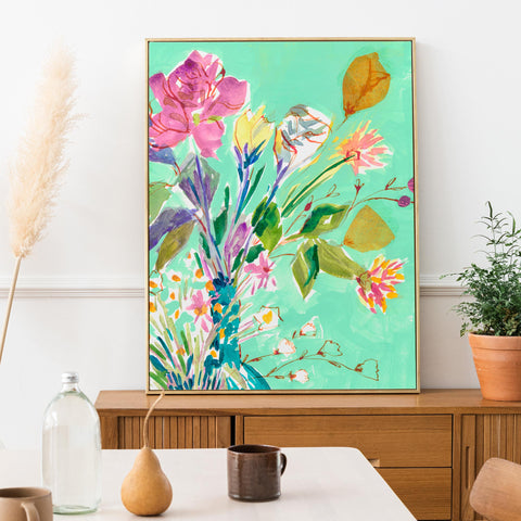 Joy Flowers - Large Print