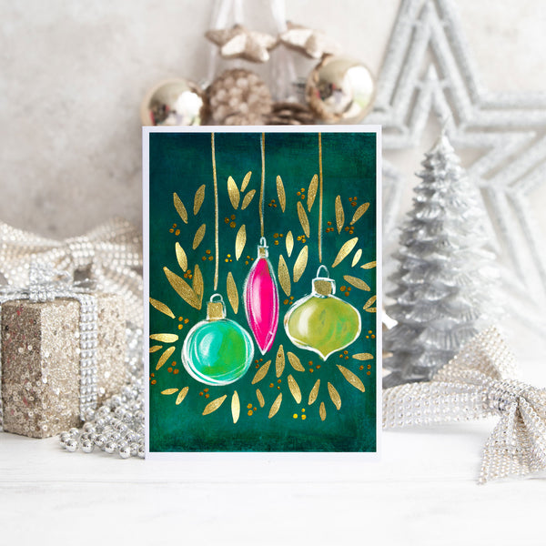 Ornaments - 5x7 Notecard