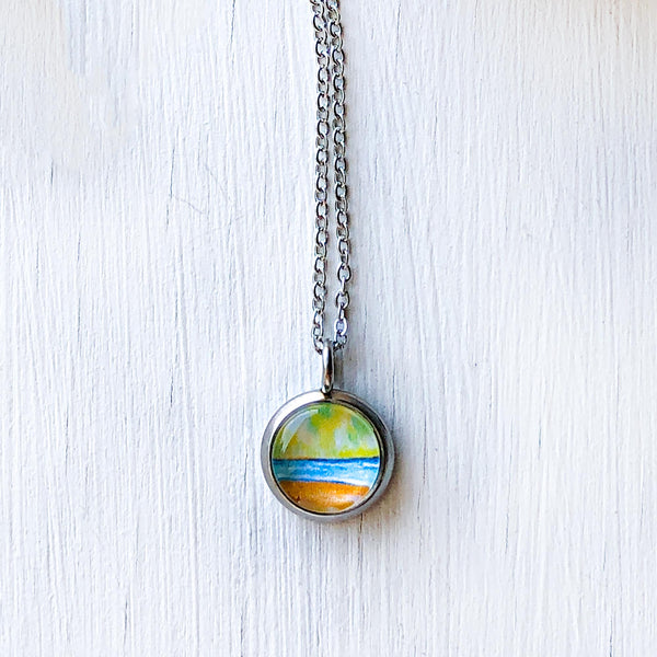 Dainty Necklace - Simple Seascape XII