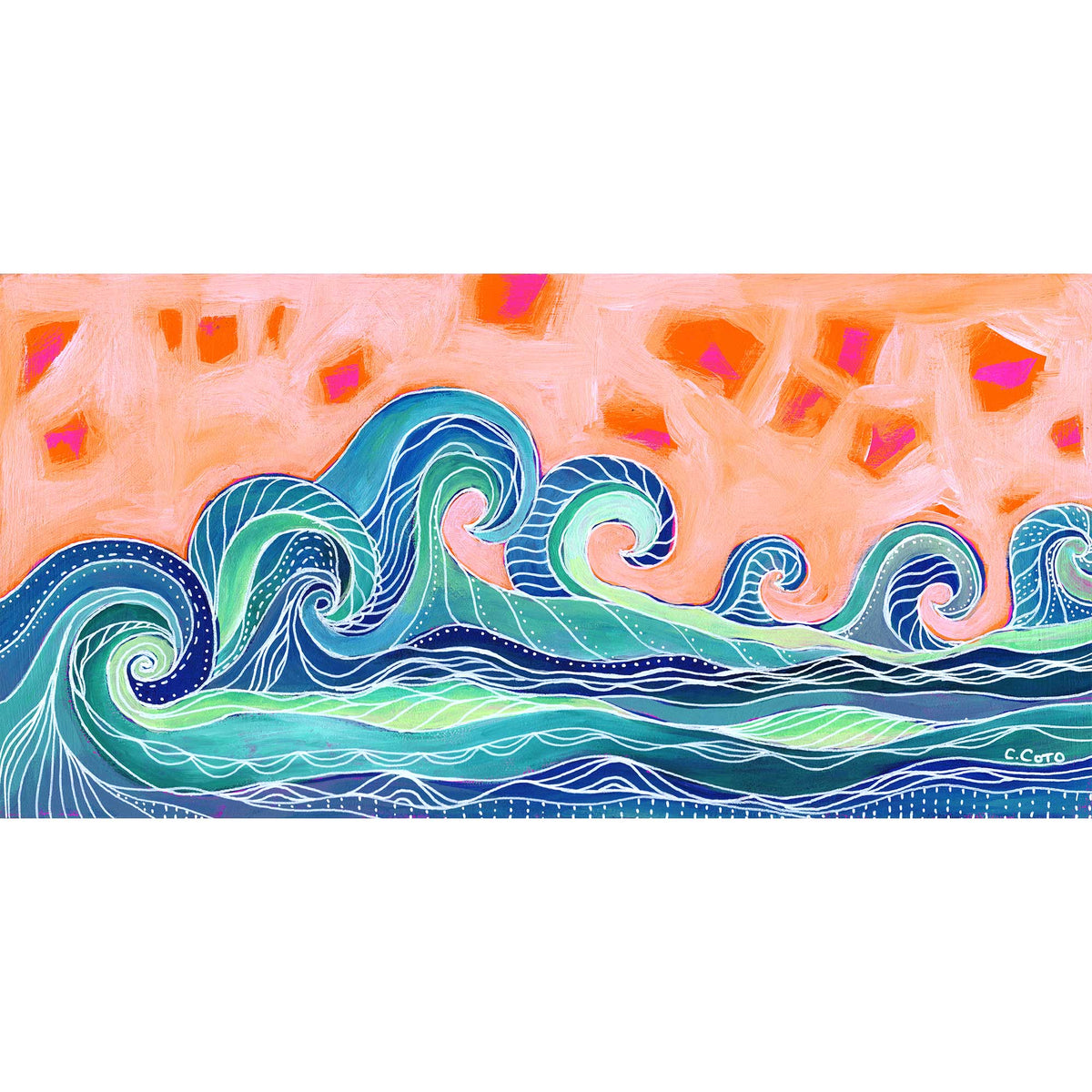 Tribal Wave Pattern